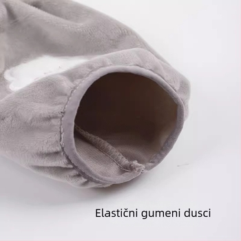 Rukavi sa zekom – dva u jedan za zimu, flis, vezenje, crtani stil za djecu
