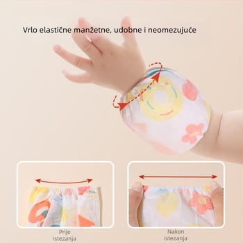 Jednokratne dječje rukave - vodootporne, od netkanog materijala, unisex