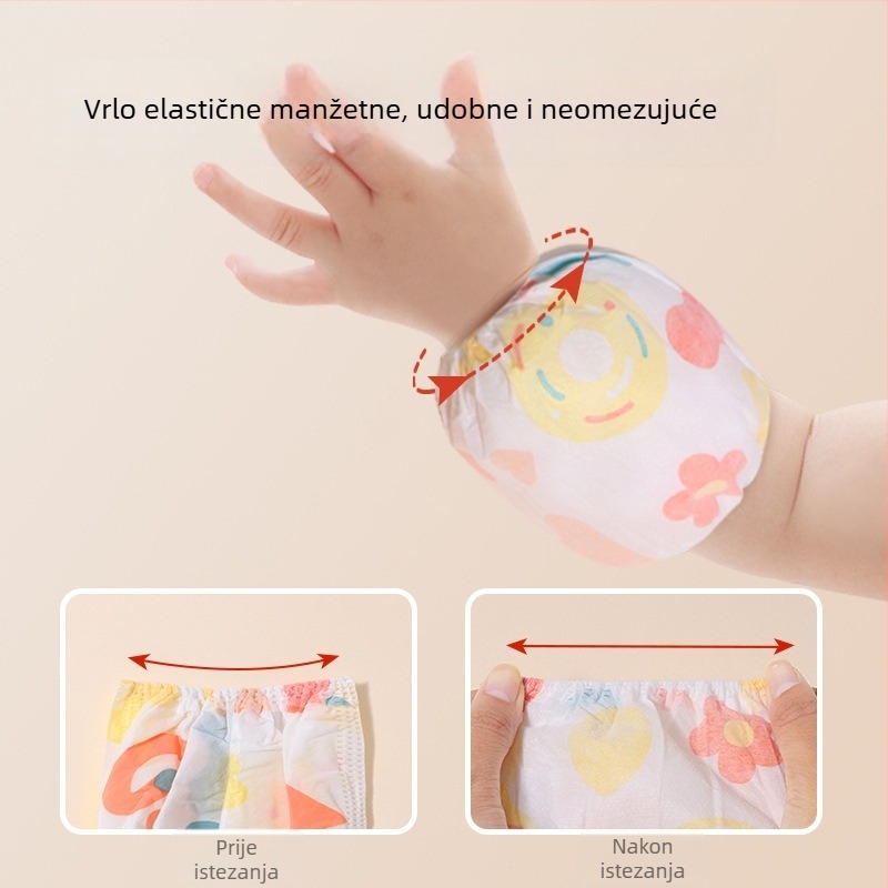 Jednokratne dječje rukave - vodootporne, od netkanog materijala, unisex