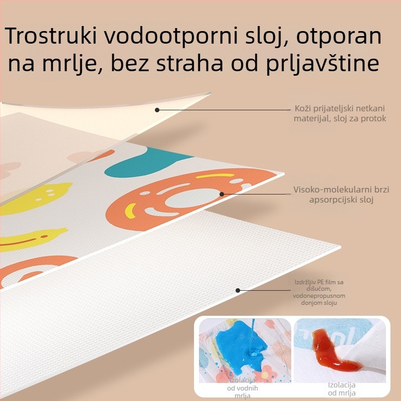 Jednokratne dječje rukave - vodootporne, od netkanog materijala, unisex