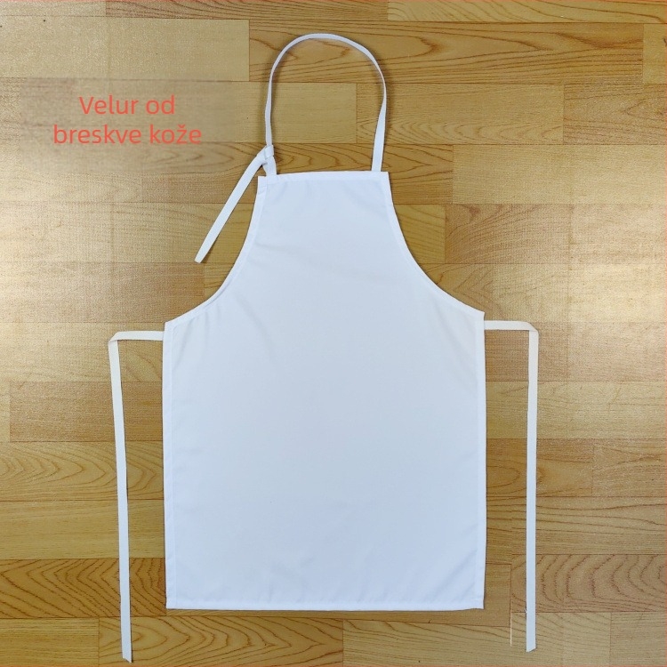 Bez rukava pregača – poliester, moderni minimalistički stil, monotoni uzorak