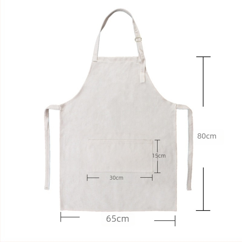 Bez rukava pregača – poliester, moderni minimalistički stil, monotoni uzorak