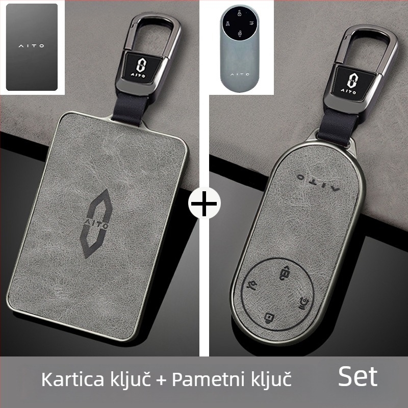 Poklopac za ključ Huawei Wenjie M9 (2026) – kompatibilan s M7 i karticom M5, TPU, vrhunski auto-dodatak