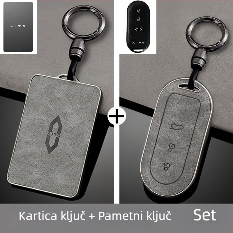 Poklopac za ključ Huawei Wenjie M9 (2026) – kompatibilan s M7 i karticom M5, TPU, vrhunski auto-dodatak