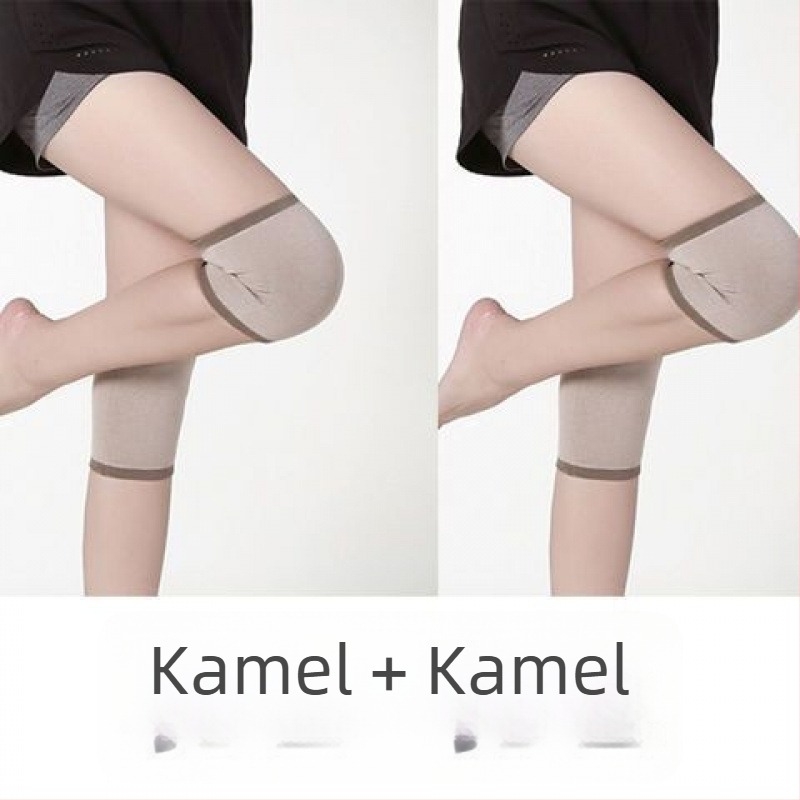 Koljena štitnici od pamuka i spandeksa, protuklizni, tanak model, za odrasle, sport