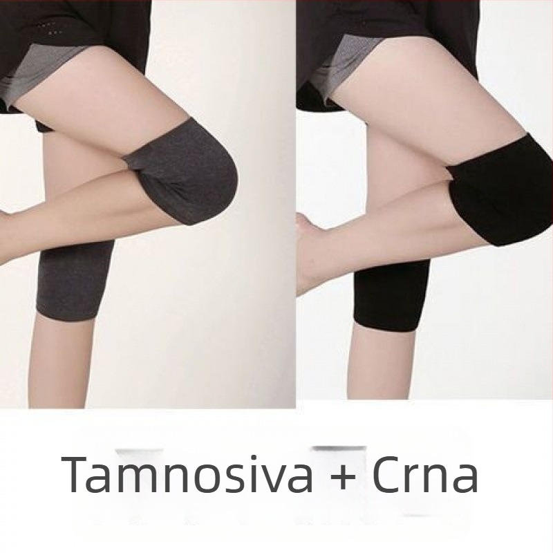 Koljena štitnici od pamuka i spandeksa, protuklizni, tanak model, za odrasle, sport