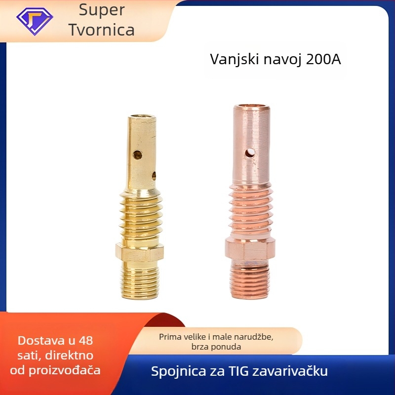 Yi Xing Yi oprema za plinsko zavarivanje - spojna šipka za plinsko zavarivanje, 200A/350A/500A, unutarnji i vanjski navoja, mesing-kupus konstrukcija, dodaci za zavarivanje