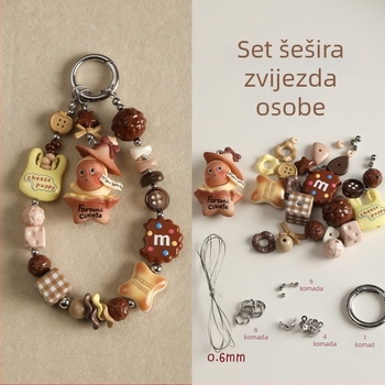 DIY dodaci za nakit PVC ručno pletene perle tekstura originalni dizajn