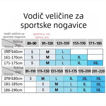 Sportske rukave za noge i stopala s UV zaštitom, dugi dizajn, Lycra-Spandex tkanina, za ribolov, biciklizam i košarku