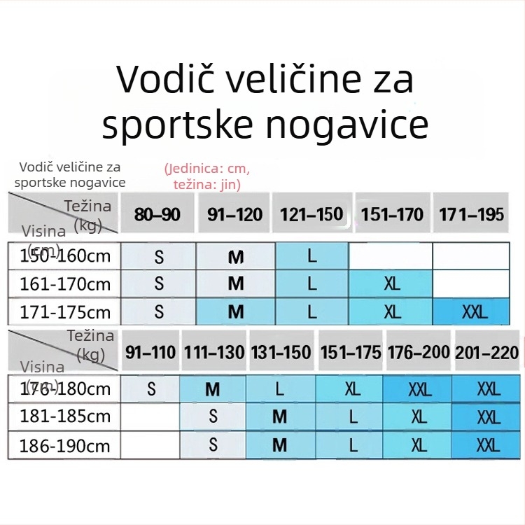 Sportske rukave za noge i stopala s UV zaštitom, dugi dizajn, Lycra-Spandex tkanina, za ribolov, biciklizam i košarku