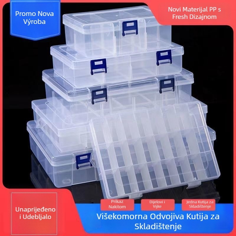 Kutija za nakit s poklopcem - otporna na prašinu, papirnata konstrukcija, pastirski stil, za nakit