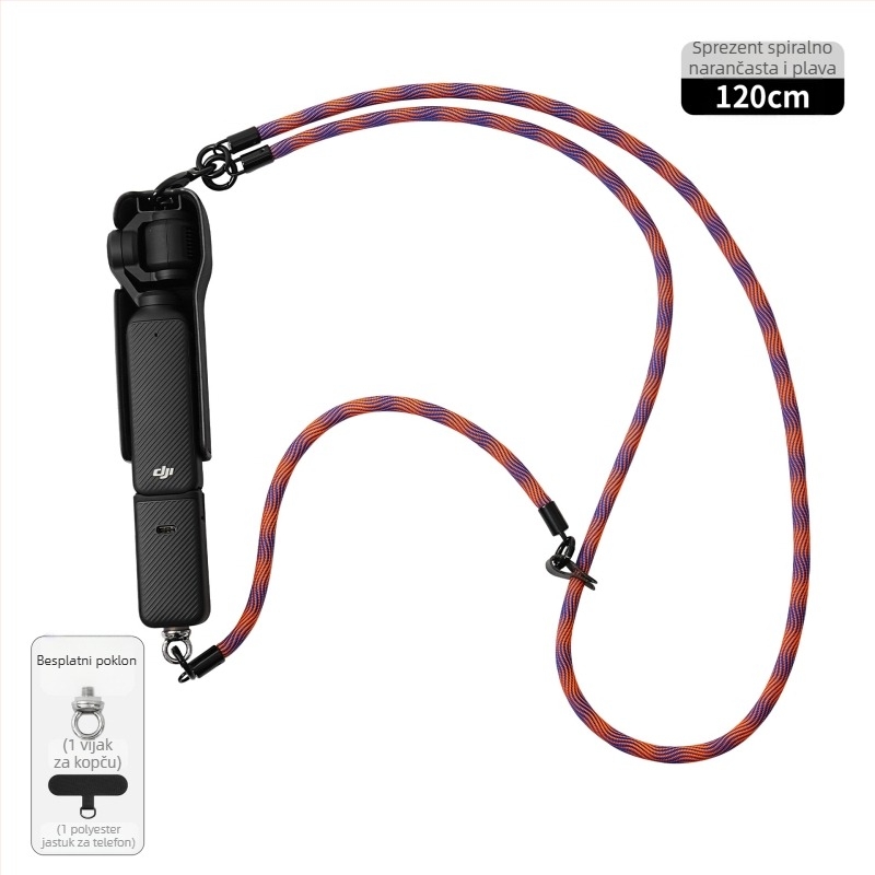 DJI Pocket 3 narukvica za telefon, tri u jednom remen s poliesterskim kopčom