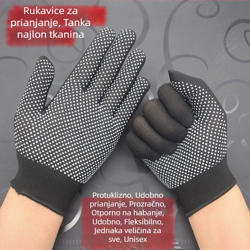 Radne rukavice – otporne na habanje, protuklizne, lagane (Funkcija: Zaštita ruku; Težina: 20; Područje primjene: Zaštita na radu)