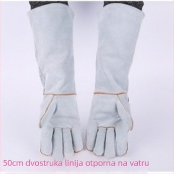 Yingshuo kožne rukavice za zavarivanje — za električno zavarivanje, brodogradnju i gradilišta