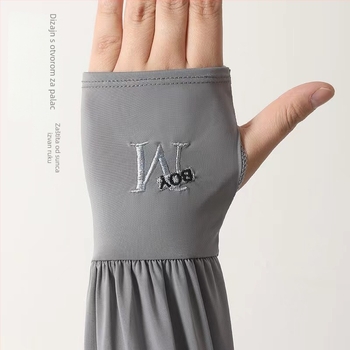 Ženske UV zaštitne rukave za ruke, ljeto, opuštena kroj, zaštita za vožnju, poliester 81–95% (Proljeće 2025)