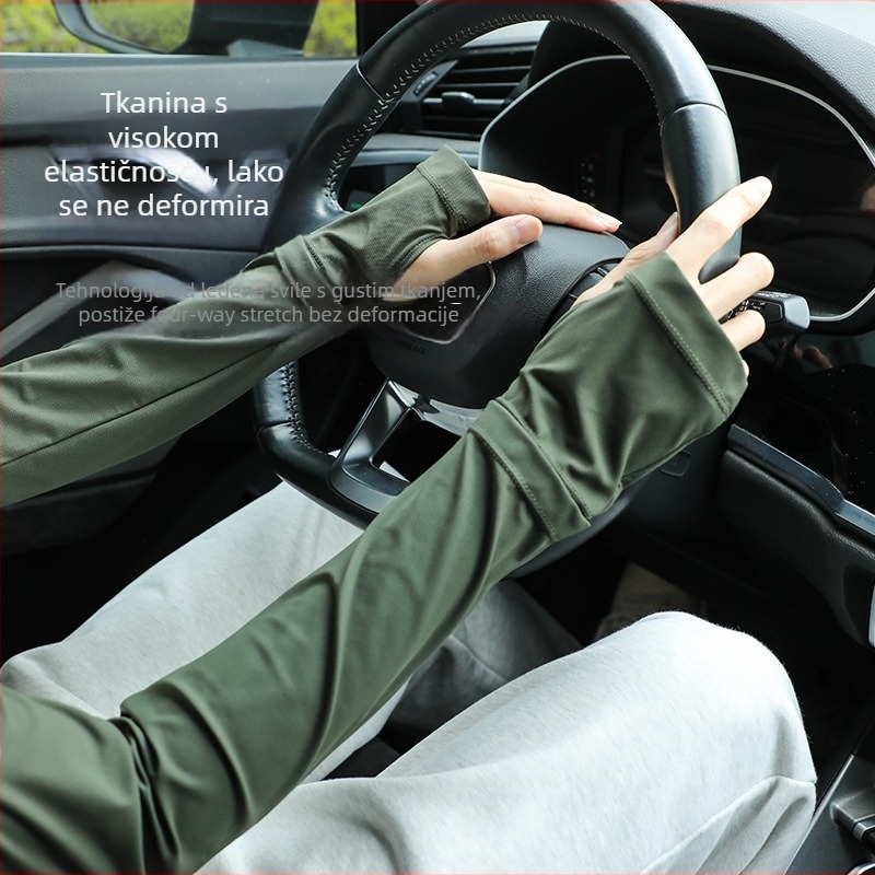 Muške rukave za zaštitu od sunca za vožnju i biciklizam, najlon tkanina, UV zaštita, proljeće 2025