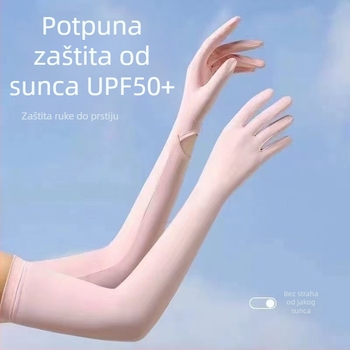 Ice Silk rukave za sunčevu zaštitu za vožnju i biciklizam – prozračni, UV zaštita, tanak materijal (Ice Silk 61–70%, poliester)