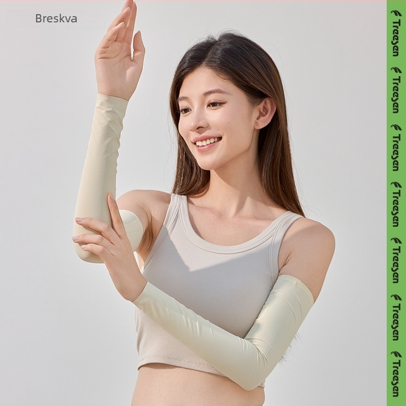 Rukav bez prstiju od najlona, ledeno-svilna tekstura, UV zaštita za vožnju biciklom (81–95% najlon)