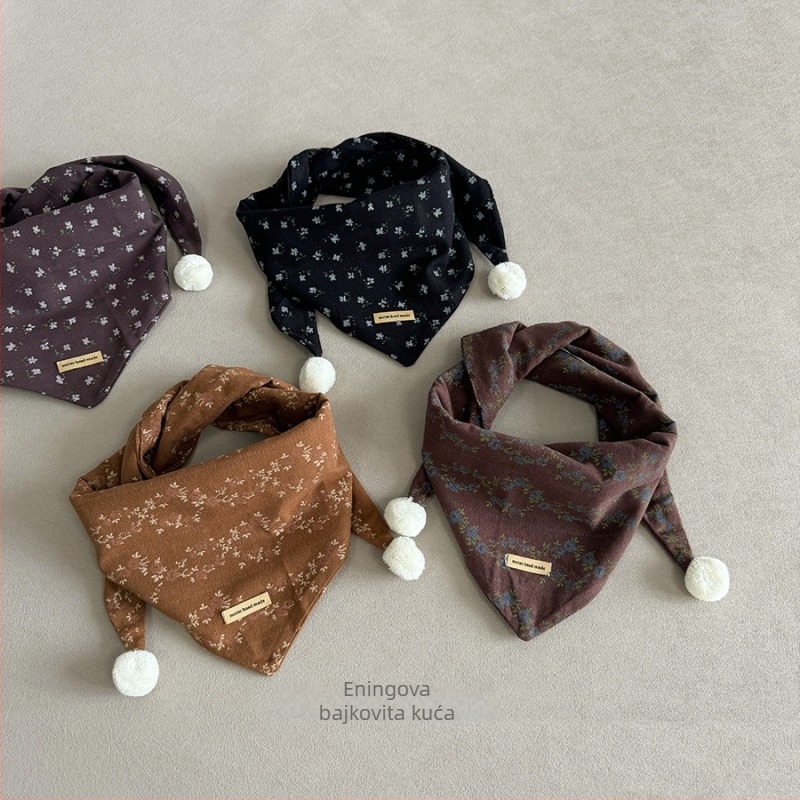 Dječji trokutasti šal, zaštita od sunca, ljeto, svjež i sladak stil