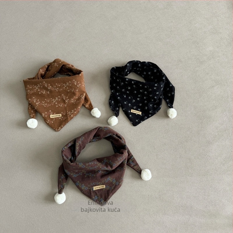 Dječji trokutasti šal, zaštita od sunca, ljeto, svjež i sladak stil