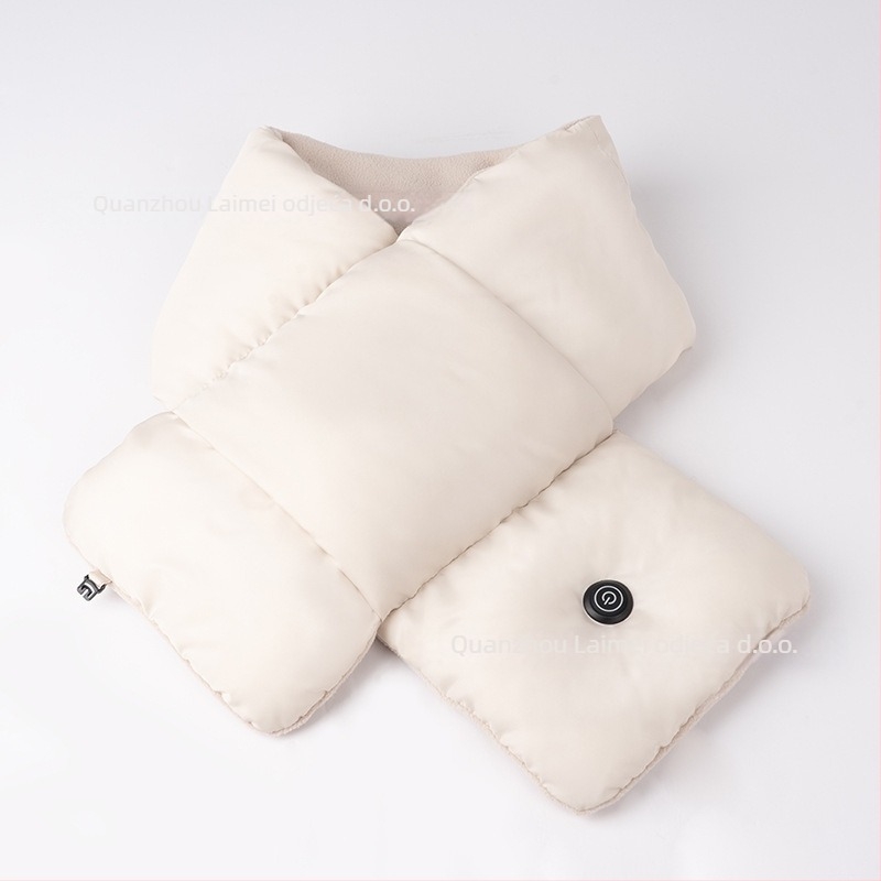 Grijani šal od warp-knit poliesterskog materijala za zimsku toplinu, lagani luksuzni stil, gradska svakodnevna vožnja.