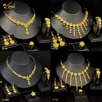 Eunice nakit set: naušnice, ogrlica i dodatak za ruku; legura; 24K zlatni premaz; produžena lanac; moderan svakodnevni stil