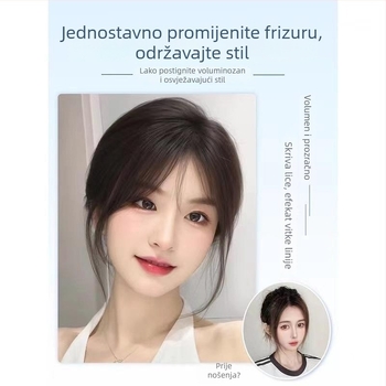 Dodatak za glavu s frizom u francuskom stilu, volumen perike i besprijekorna fiksacija čela, proljeće 2025