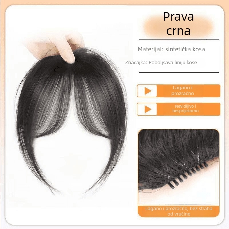 Dodatak za glavu s frizom u francuskom stilu, volumen perike i besprijekorna fiksacija čela, proljeće 2025