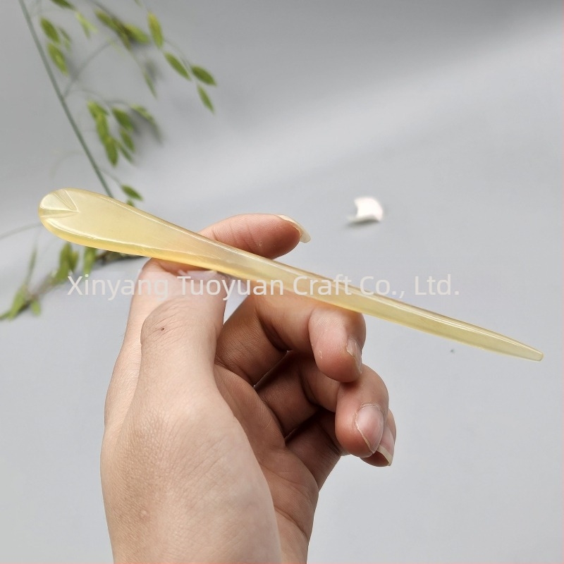 Hajčica od roga u etničkom stilu, dodatak za kosu, mogućnost prilagodbe, pogodno za vjenčanje, rođendan, suvenir s putovanja i festival