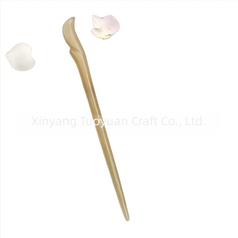 Hajčica od roga u etničkom stilu, dodatak za kosu, mogućnost prilagodbe, pogodno za vjenčanje, rođendan, suvenir s putovanja i festival