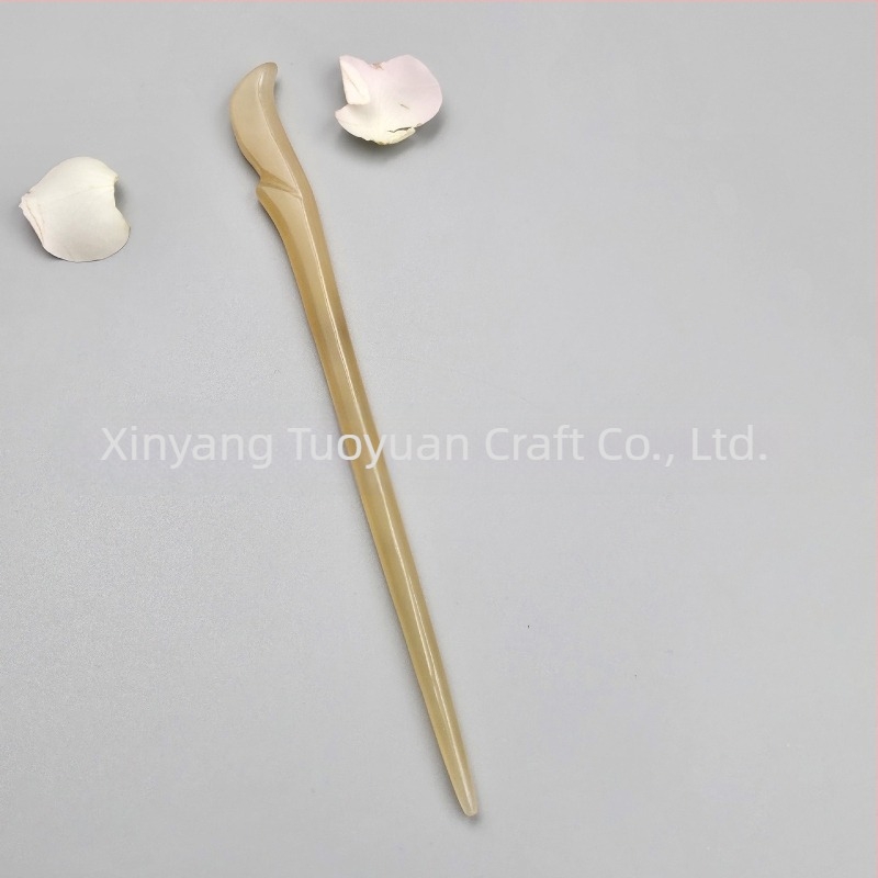 Hajčica od roga u etničkom stilu, dodatak za kosu, mogućnost prilagodbe, pogodno za vjenčanje, rođendan, suvenir s putovanja i festival