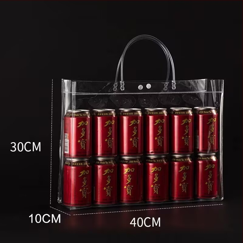 Prozirna PVC torbica od Oda — dnevna poklon torba, dvostruka debljina 24, podrijetlo: Wenzhou, Kina