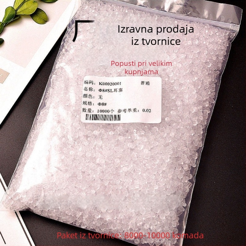 Naušnički rukav nakit | Kombinacija metala i plastike, elektroplakiranje, serija 8122, proljeće 2024