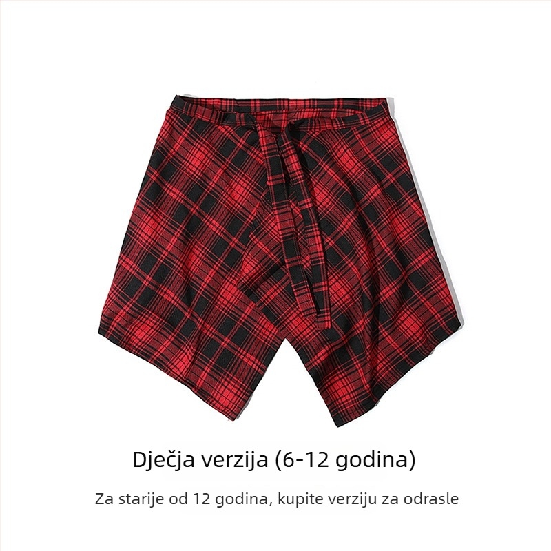 Dječje hlače za hip-hop street dance s rubom na kraju, ukrasom u struku, sve sezone, dvostruka prstenasta kopča