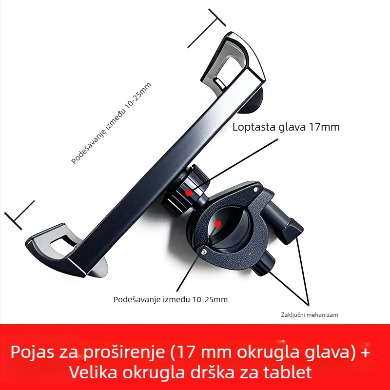 Klip za proširenje za mobitel za livestream – O-typ, plastičan, kompatibilan s Apple, Samsung, Huawei, Xiaomi, Oppo, Meizu, Vivo, OnePlus