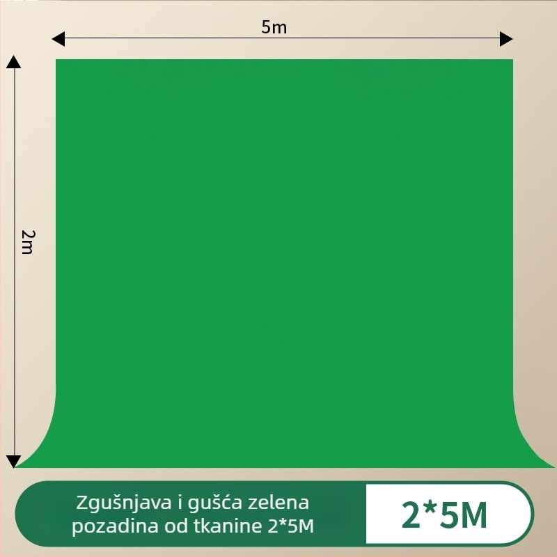 Prijenosna teleskopska zelena pozadina za studijsko fotografiranje