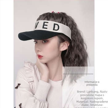 Jednodijelna perika s repom, potpuno pokrivanje glave, kratka duljina, vlakna otporna na visoke temperature, korejski stil (TM28-5 TM28-1 TM28-3)