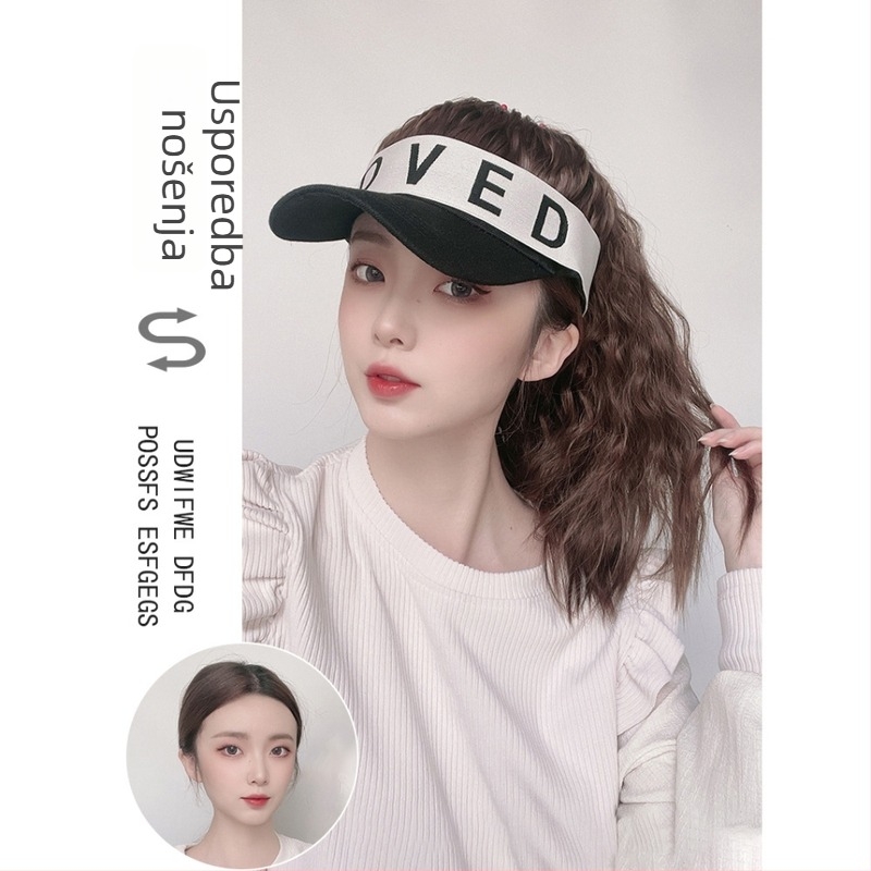 Jednodijelna perika s repom, potpuno pokrivanje glave, kratka duljina, vlakna otporna na visoke temperature, korejski stil (TM28-5 TM28-1 TM28-3)