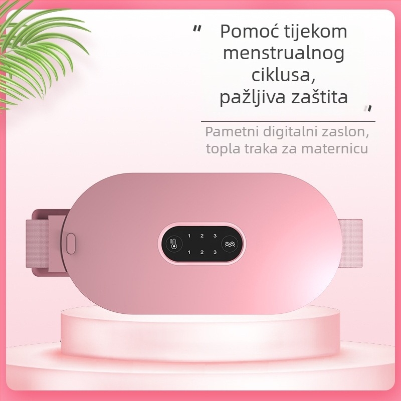 Električni grijaći pojas za abdomen, model 961S, baterijsko napajanje, infracrvena terapija, bežično daljinsko upravljanje, temperatura 40-65°C