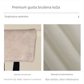 Platneni klip za skladištenje odjeće, sklopivi dizajn, Cotton Track marka, model Storage Clip; pakiranje 100 kom; pogodno za donje rublje, čarape, šalove i kravate.