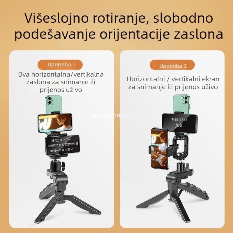 Držač telefona s airbagom za teleprompter – metalni, IP zaštita