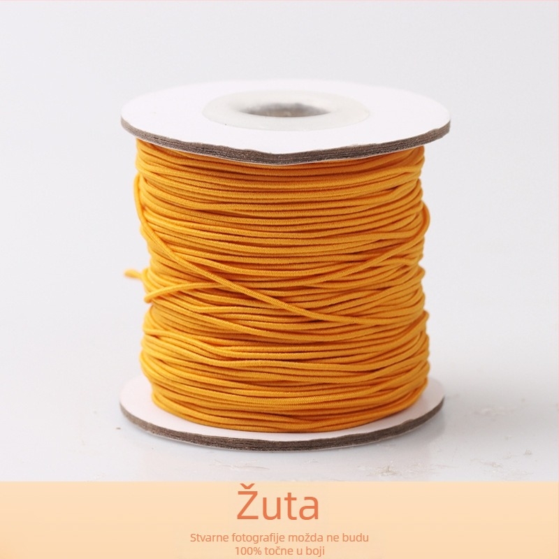 Elastično jezgro za Bodhi perle, ručna izrada, užad za nizanje 0.6/0.8/1.0/1.2/1.5 mm