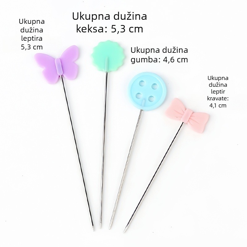 Ušivački pin od nehrđajućeg čelika — sladak kineski stil, mogućnost prilagodbe, pakiranje 500 kutija.
