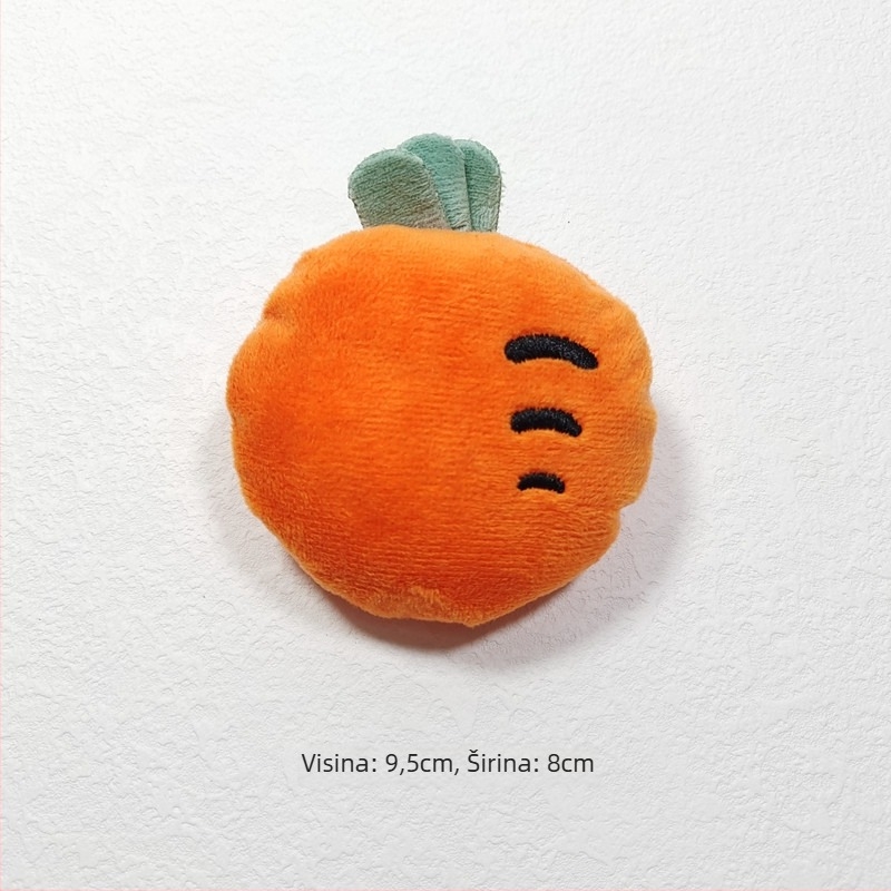 Plušna igračka u obliku voća — dodatak za ručnik za ruke, motivi rotkvica, morska zvijezda i dinja, ručno punjena, ljeto 2022