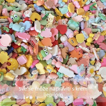 DIY set za kućnu izradu futrola za telefon s krem lepilom, 100 g pakiranje materijala, ručno izrađeno