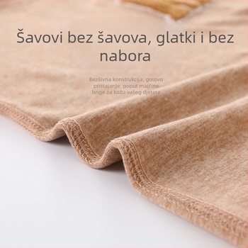 Beba kombinezon s dugim rukavima, preko glave, 86,6% poliester, normalna debljina, pogodno za proljeće, jesen i zimu