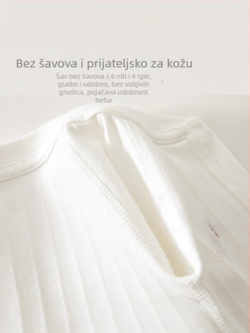 Jingqi Beba pamukasti kombinezon s dugim rukavima, proljeće-jesen, novorođenče, unisex