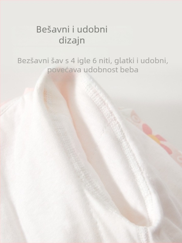 BeBi pamučni body i plazirajući kombinezon, debeli materijal, dugi rukav, unisex, 100% pamuk, zatvaranje gumbima