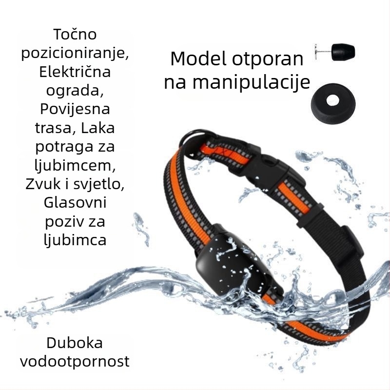 Loki za kućne ljubimce – za štenad, mačke i lovačke pse – anti-izgubavanje, pametni daljinski satelit, Android kompatibilan