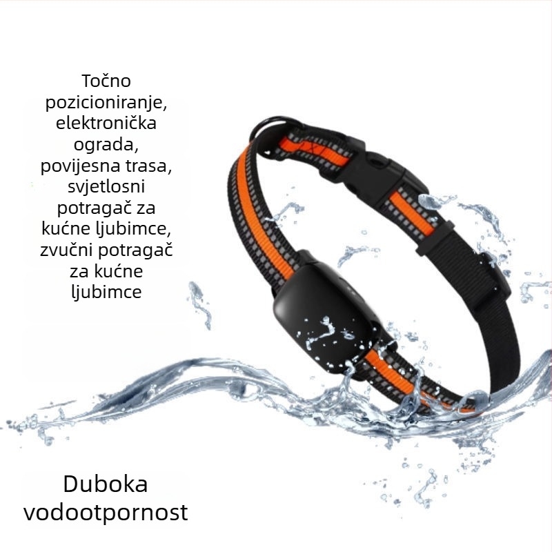 Loki za kućne ljubimce – za štenad, mačke i lovačke pse – anti-izgubavanje, pametni daljinski satelit, Android kompatibilan